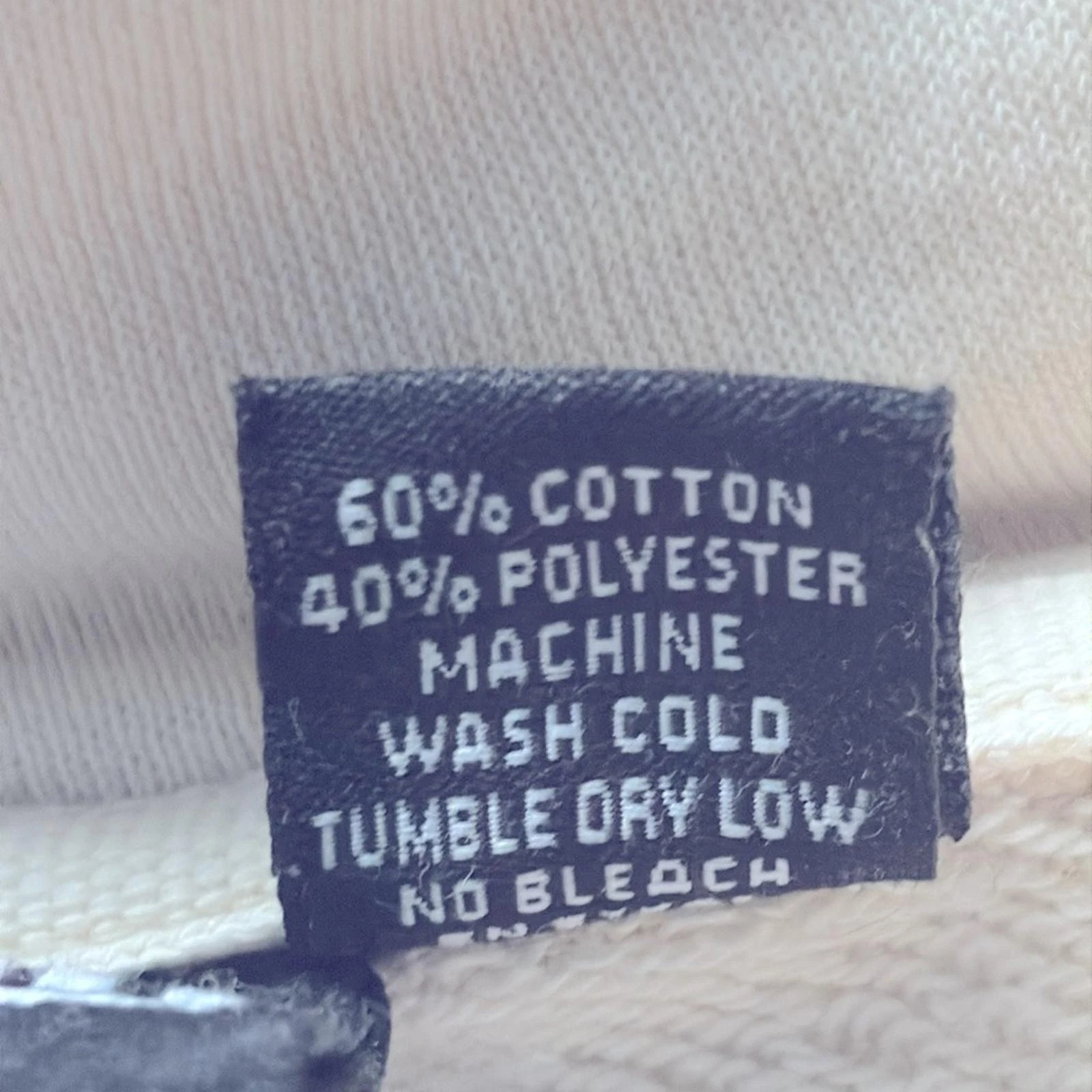 OFF WHITE Pennant Sportswear Rutgers lacrosse panna rosso felpa con cappuccio e loghi donna taglia M!