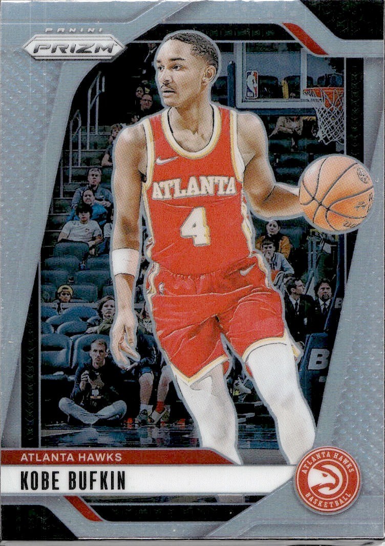 2024-25 Panini Prizm #166 Kobe Bufkin Prizm Silver