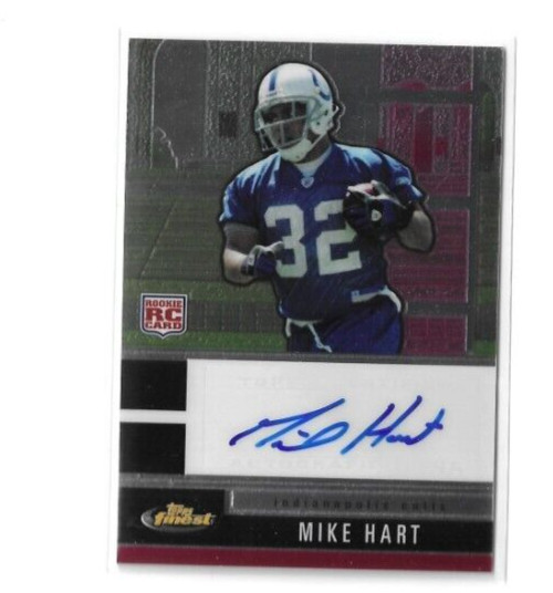 Mike Hart Finest #115 Autograph