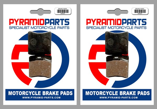 BremsbeläGe Vorne & Hinten (2 Paar) FüR KTM LC 250 1986-image
