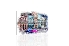 Street In Cuba - CANVAS OR PRINT WALL ART