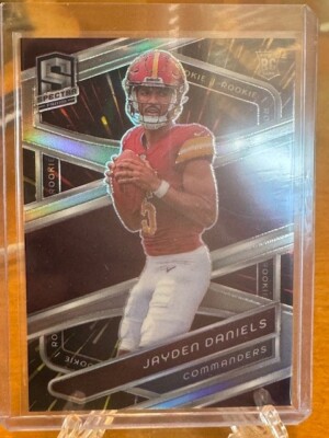 2024 Spectra Rookie Jayden Daniels Hyper #115 49/75