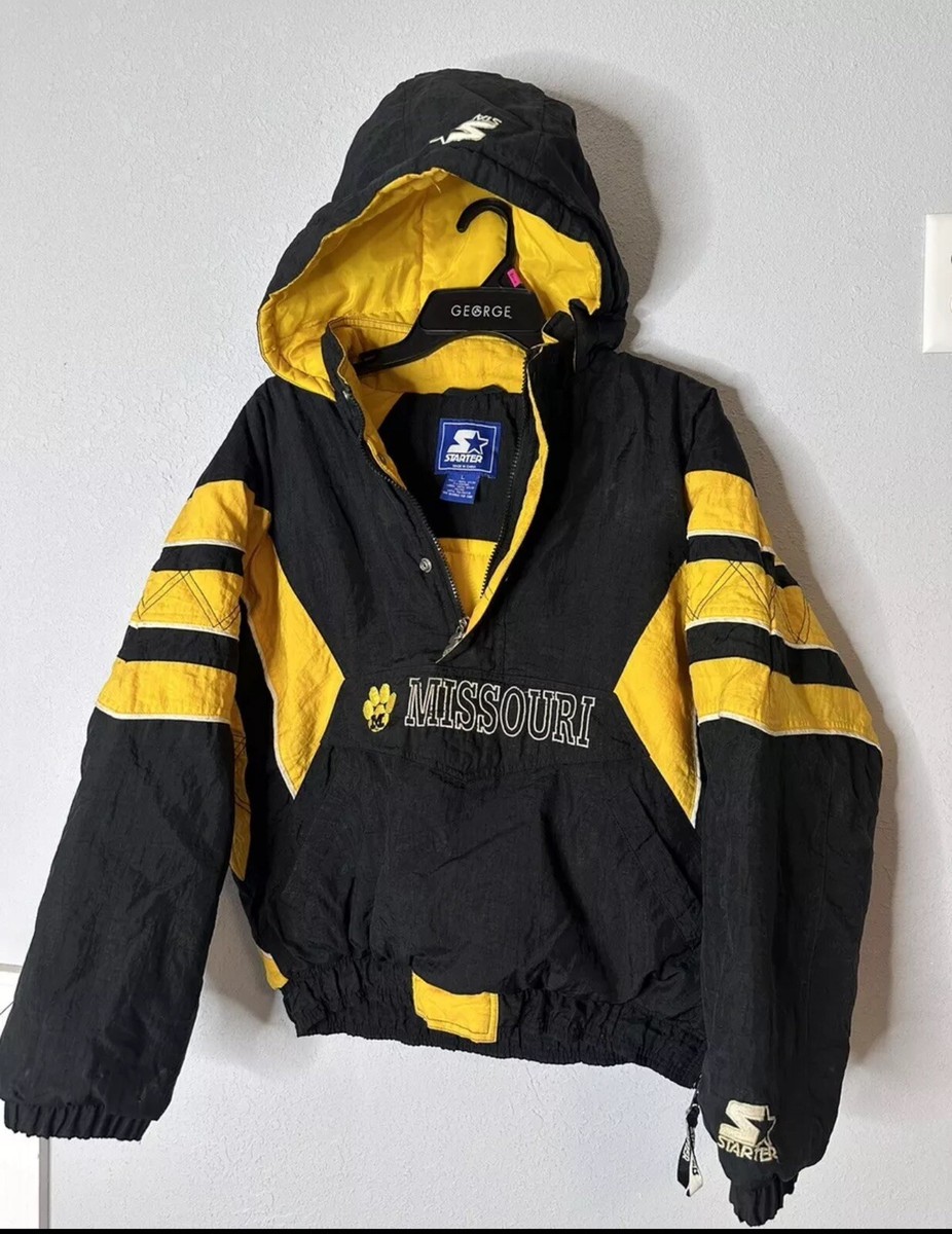 VTG STARTER 1983 THROWBACK MISSOURI TIGERS PULLOVER JACKET Men