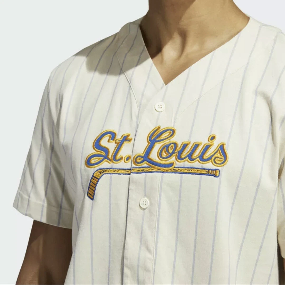 St louis blues baseball jersey sales