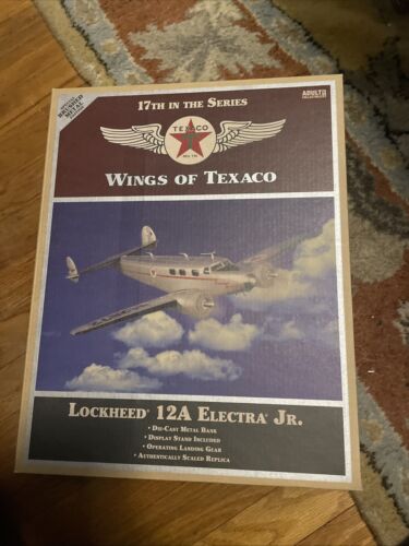 WINGS OF TEXACO LOCKHEED 12A ELECTRA JR. AIRPLANE REGULAR EDITION 17th In Series