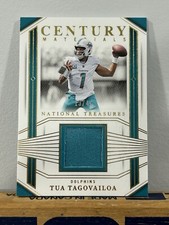 2023 National Treasures Century Materials Gold Jersey Patch Tua Tagovailoa /49