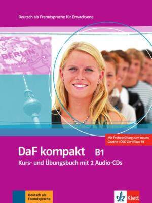 DaF kompakt. Lehr- und Arbeitsbuch mit 2 Audio-CDs. B1 | Buch | 9783126761888