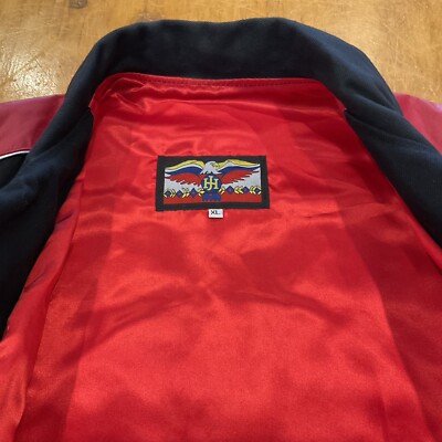 VTG Original Jeff Hamilton Leather Jacket 1991 Chicago Bulls