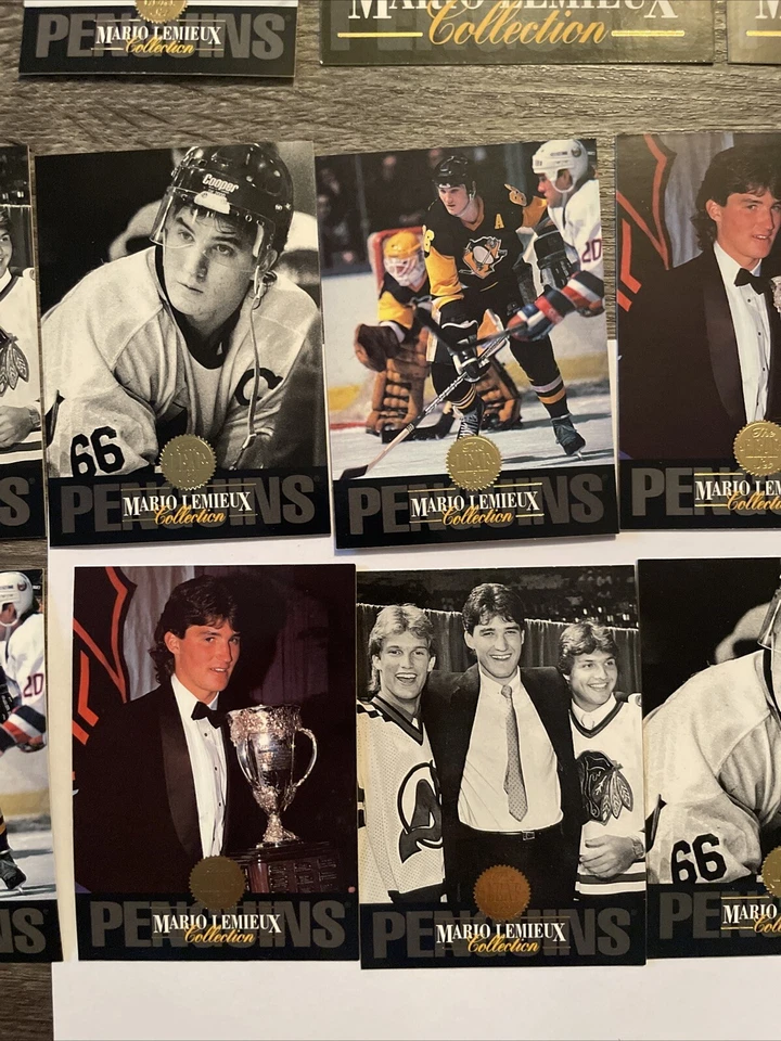 1993-94 LEAF MARIO LEMIEUX COLLECTION COMPLETE 15 Cards - Image 4 of 4