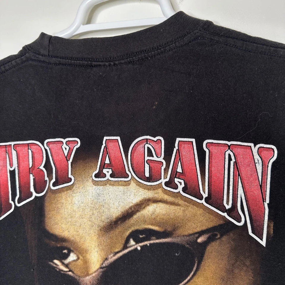 Camiseta de rap vintage 2001 Aaliyah 'Try Again' Memorial RIP talla M Foto 4 de 4