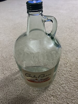 Carlo Rossi Empty 4L Wine Jug, Great for homemade wine storage