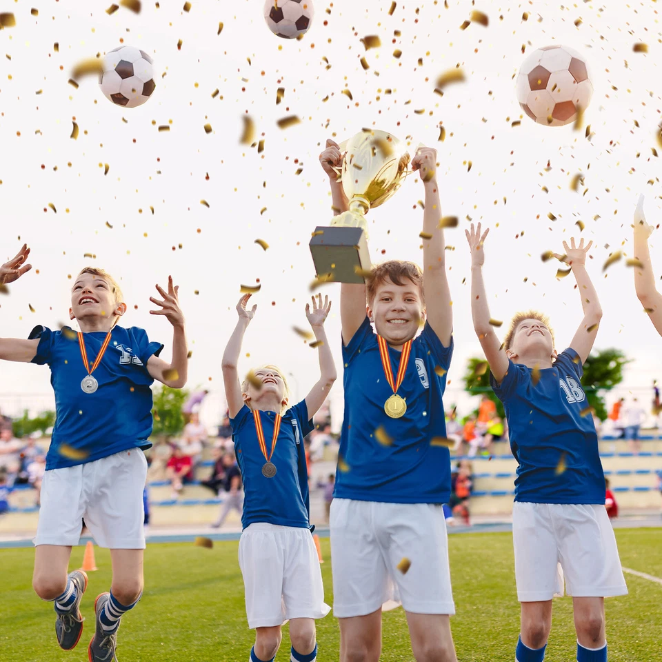 18 Pieces Gold Silver Bronze Award Medals Metal 1st 2ed 3rd Place Medals - image 4 of 4