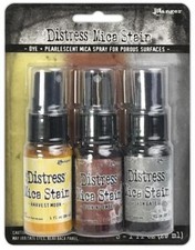 New Tim Holtz Distress MICA STAIN Set HALLOWEEN 3