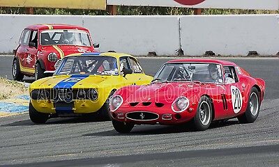 1962 Ferrari 250 Gto Alfa Romeo Mini Vintage Classic Race Car Photo Ca 1287 Ebay