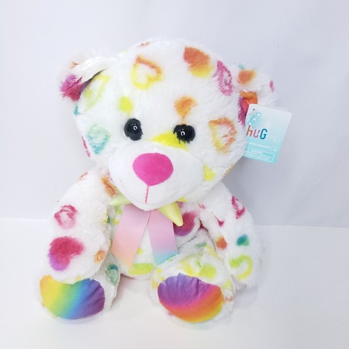 Walgreens Hug Me Bear With Hearts Valentine Plush Soft Stuffed Animal Toy Gift - Picture 5 of 10