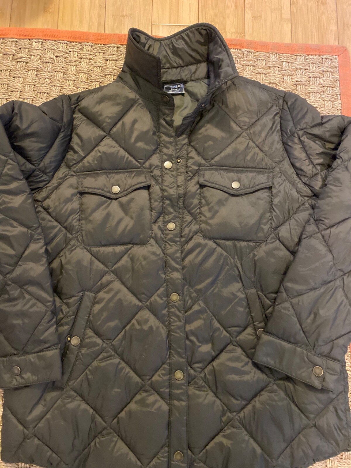 32 DEGREES BUTTON UP PUFFER JACKET - image 2