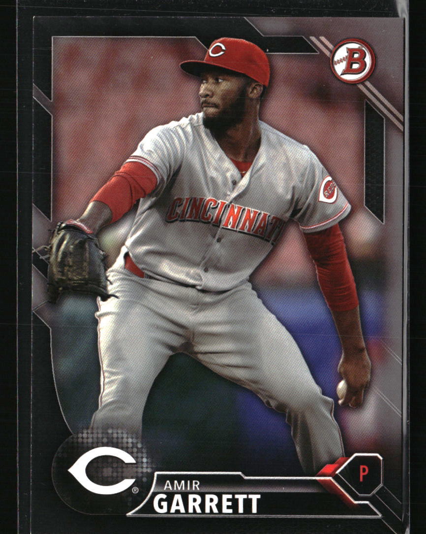 Amir Garrett 2016 Bowman Draft Silver Baseball Card #BD131 271/499