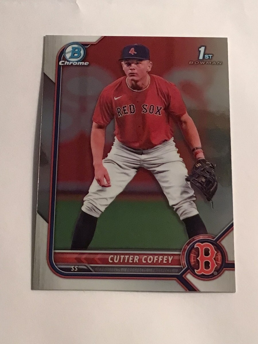 OZWNRT ブーファン　BoophamneMan TheCaudexMan 2022 Bowman Chrome Cutter Coffey Rookie 1st Bowman #BDC-200 Boston