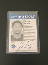 2022 Panini Prestige - NFL Passport Signatures #NPS-JD Jahan Dotson Commanders