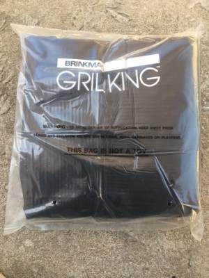  Brinkmann Grill King 812-3100-0 Waterproof Vinyl BBQ Smoker Cover 32''x31''x46''