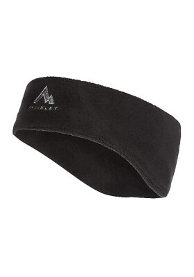 Mckinley Kinder Stirnband Kopfband Fleece Band Galicante, Schwarz, One Size