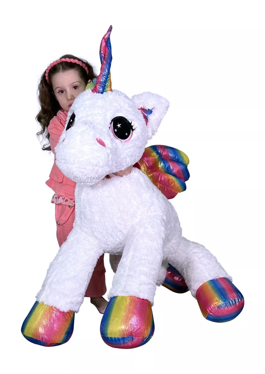 Peluche unicornio best sale 120 cm