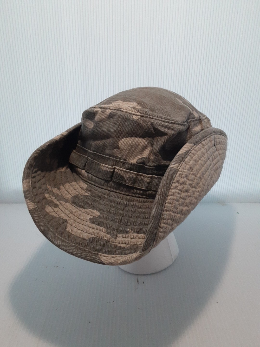 Camouflage Army Bucket Hat Size M/L 100% Cotton  Made In China Style #ZY2507WMCM