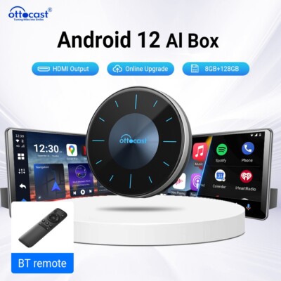 Ottocast P3 Android Aibox Multimedia HDMI w/YouTube+Netflix+Remote Control 128G
