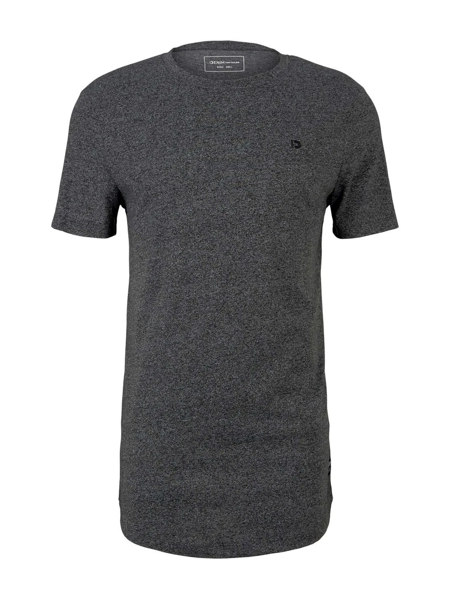 TOM TAILOR Maglietta Basic Uomo Con Piccola Stampa: T-Shirt In Cotone 100%, Girocollo, Manica Corta, Lavabile In Lavatrice, Taglie XS-3XL - 3