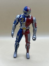 Vintage VR Troopers Ryan Steele Action Figure 1994 Bandai 5.5" #G