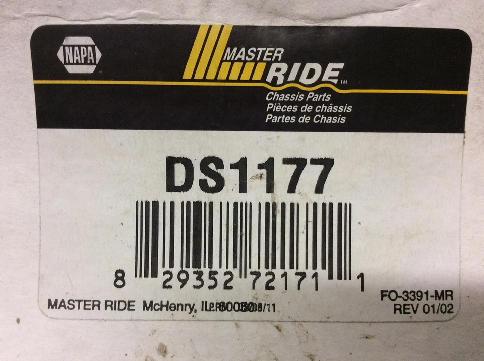 Новый левый внутренний конец рулевого троса NAPA DS1177 — подходит для Mazda Ford 91–97 годов выпуска - Изображение 2 из 4