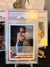 ⭐️ MATISSE TYBULLE 2019 DONRUSS SIGNATURE #219 PSA 9 MINT AUTO RC SP CARD 🔥🔥