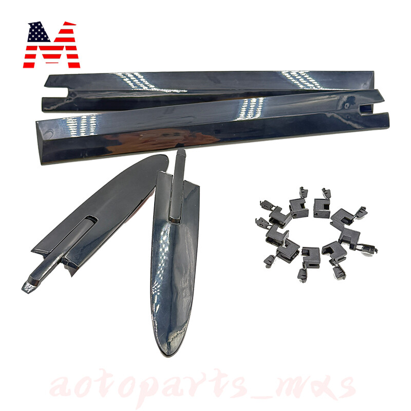 4Pcs Left + Right Convertible Roof Top Hinge Cover For BMW E93 335i M3 M4 F83 A