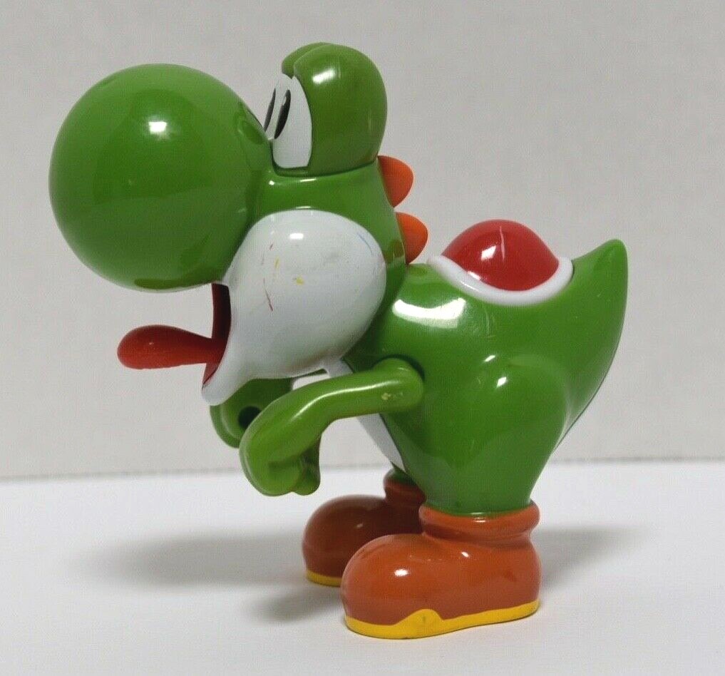 SUPER MARIO Bros YOSHI Figure Toy Nintendo McDonalds 2017 Moving