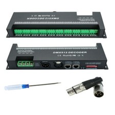 2A/30 Channel/30CH 512 DMX LED RGB Strip Controller DMX512 Decoder Dimmer 9V 24V
