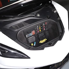 Frunk Front Trunk Organizer Molle Panel Storage Net Fit For Corvette C8 2020-23