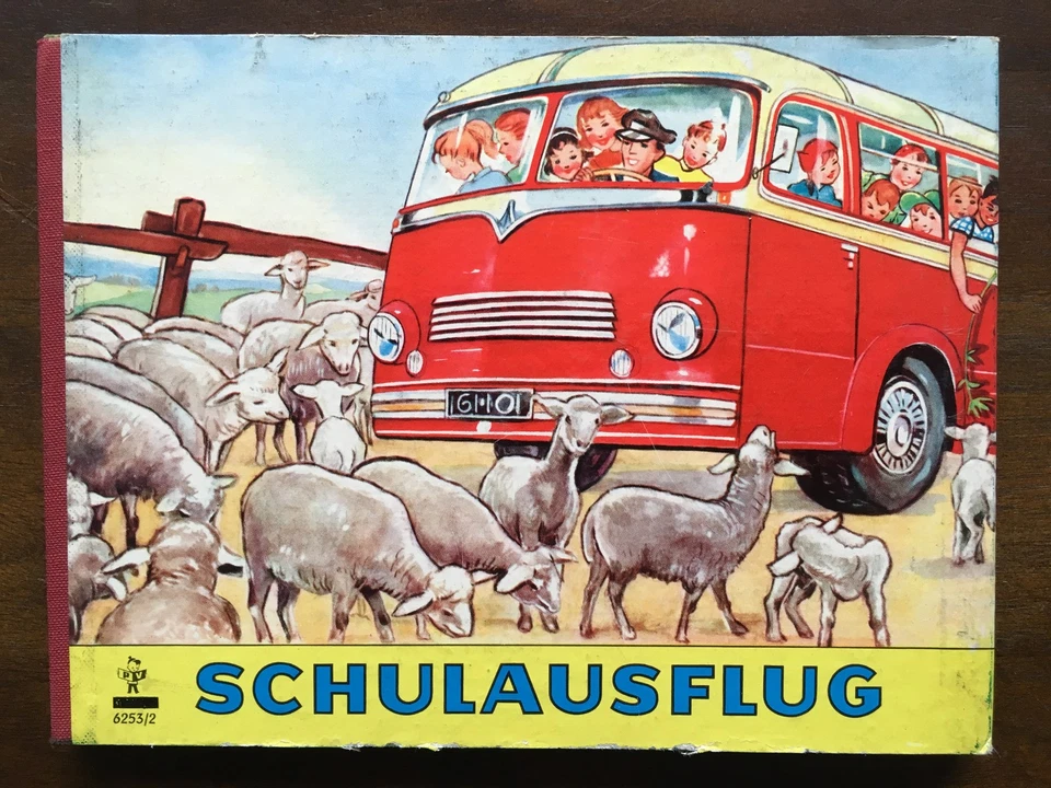 Doppel Leporello. Bilderbuch – Schulausflug. Fürth, Pestalozzi - Bild 1 von 1