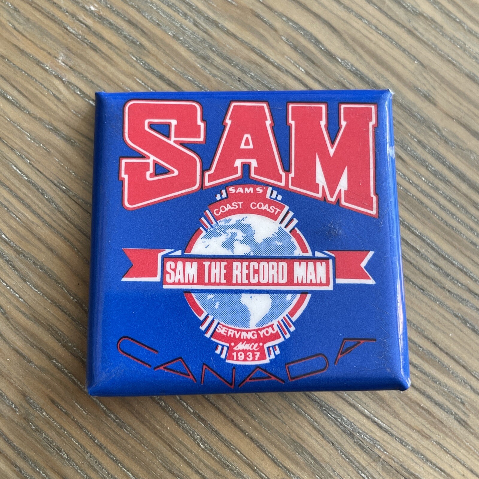 RARE! Vintage 1985 Sam The Record Man Music Store Toronto Ontario