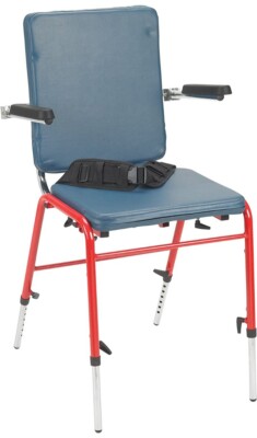 Drive Medical First Class School Chair Red Small Height and depth Adjustable