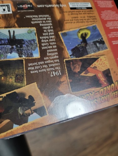 Indiana Jones and the Infernal Machine (Nintendo 64, 2000) Factory Sealed - Picture 9 of 9