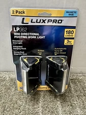 "LUXPRO LP362 Mini Triangle Work Light180 3hr Runtime”