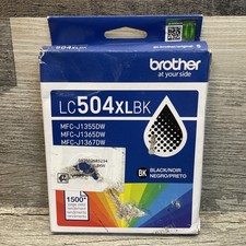 Brother Genuine LC504XLBK High Yield Black Ink Cartridge for MFC-J1365DW 11/2028