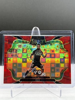 Isco 2025 Panini Select La Liga Soccer Red Pandora Field Level Prizm Real Bet...