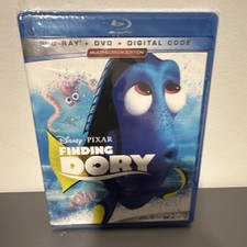 Disney Pixar Finding Dory Multi-Screen Edition Blu-ray DVD Digital Code