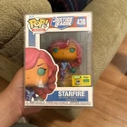 Funko Pop! Vinyl: DC Universe - Starfire - San Diego Comic Con Exclusive Sticker