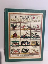 The Year at Maple Hill Farm by Alice and Martin Provensen Vintage Hardcover 1978