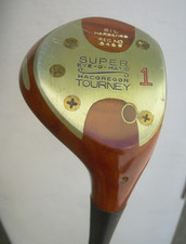 Rare MacGregor Tommy Armour Super Eye, Oil Hardened 945W Persimmon Driver