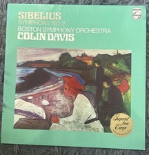 Sibelius Symphony No. 2 . COLIN DAVIS/ Boston Symphony Orchestra LP, 9500 141