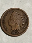 1907 indian head cent penny us coins