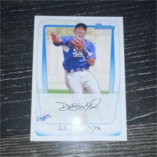 Bowman 2011 Dee Gordon Los Angeles Dodgers Prospects BP80 Rookie Baseball Card. rookie card picture